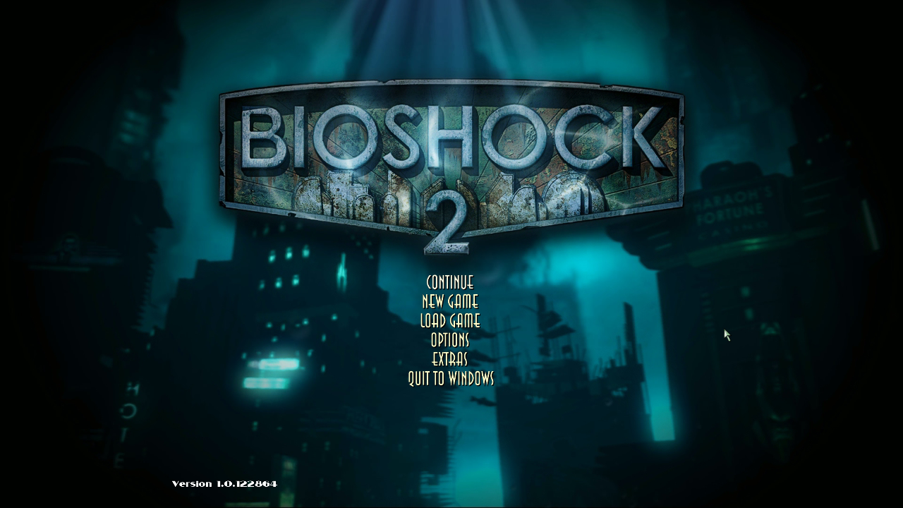 Bioshock 2 Title Screen